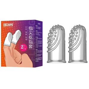 Презервативи ребристі для петингу на палець 2 шт. (Style 7)