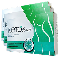 KetoForm комплект для схуднення 60 капсул (КетоФорм)