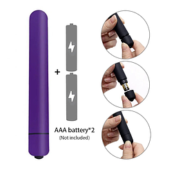 Міні вібратор пуля, 10 швидкостей, 17*130 мм