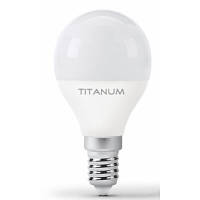 Лампочка TITANUM G45 6W E14 4100K 220V (TLG4506144) h