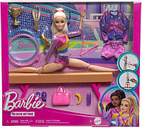 Уценка! Игровой набор Барби Гимнастка Barbie Gymnastics Playset HRG52