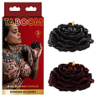 Набір з 2 свічки БДСМ низькотемпературні "Rose Japanese Drip Candle" Taboom