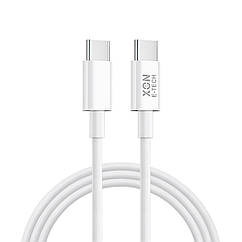 Кабель XON SmartCable Type-C - Type-C 60W 2м  MaxCharge Білий (SC102C6W2W 685)