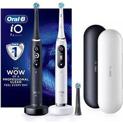 Oral-B iO Series 7s Duo Pack Black&White Набір електричних зубних щіток
