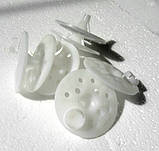 Дожимна манжета рондоль тарілка Wkret-Met TDP 60 Klimas діаметр 60мм з кришкою заглушкою для каркасних дерев'яних будинків та ОСБ, фото 10