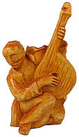 Статуетка ручної роботи з дерева Козак Бандурист