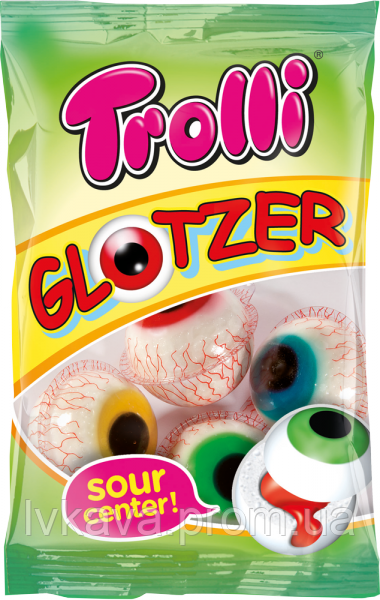 Желейні цукерки Trolli Glotzer , 75 гр