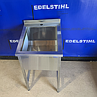 Ванна мийна виробнича нова з нержавіючої сталі одинарна 500х500 EdelStihl, фото 4