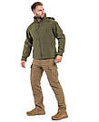 Тактична куртка Mil-Tec SOFTSHELL JACKET SCU OLIVE 10864012 - 2XL, фото 2