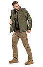 Тактична куртка Mil-Tec SOFTSHELL JACKET SCU OLIVE 10864012 - 2XL, фото 3