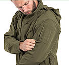Тактична куртка Mil-Tec SOFTSHELL JACKET SCU OLIVE 10864012 - 2XL, фото 4