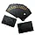 Гральні картки «Чорне золото» преміум'якості з чорного ПВХ пластику для гри в покер, фото 3