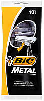 Набор бритв без сменных картриджей BIC Metal 10 шт