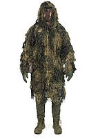 Маскировочный костюм Mil-Tec Parka Ghillie Anti Fire 11962100 Woodland - M/L