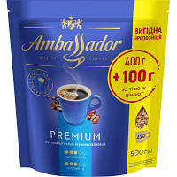 Кофе Ambassador Premium растворимый 500 г (am.53445) arena