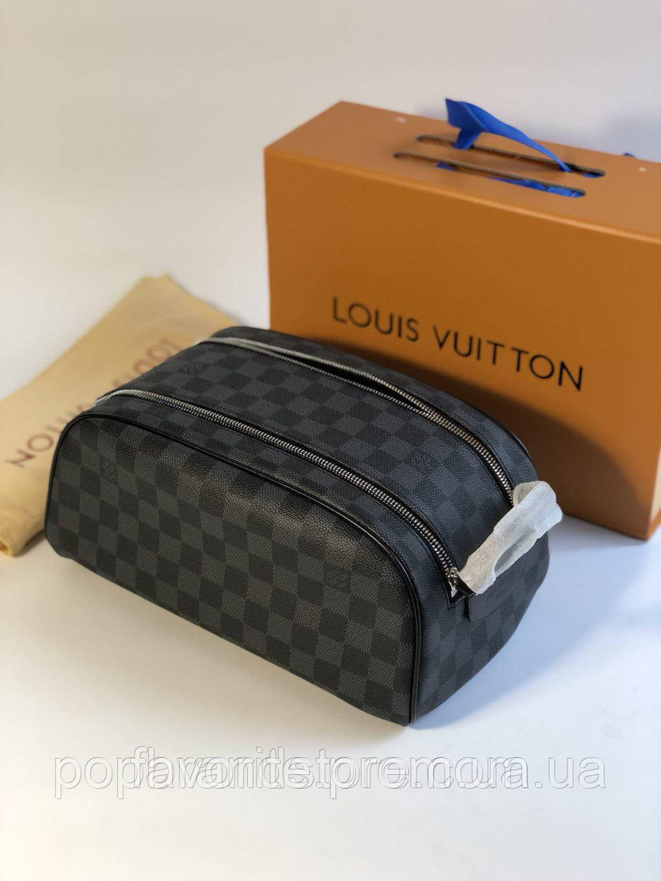 Косметичка Louis Vuitton Damier Canvas - фото 5 - id-p2058529152