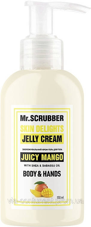 Зволожувальний крем-гель для тіла Mr.Scrubber Juicy Mango 150 мл