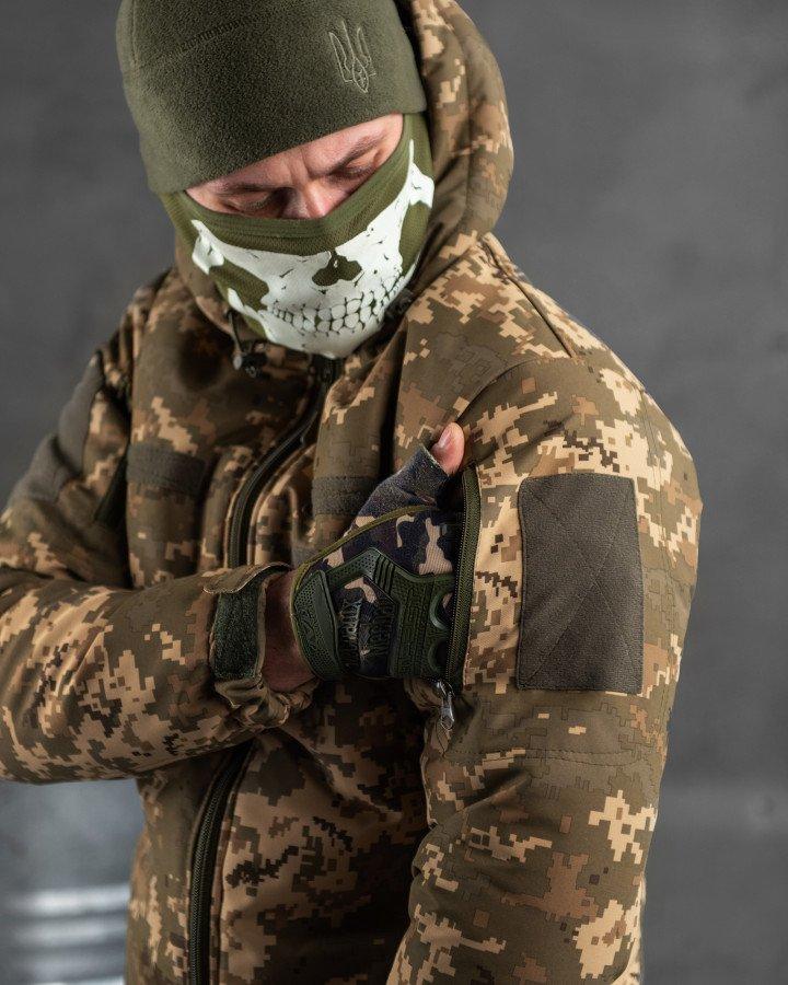 Тактическая мужская форма Octagon военный костюм на холофайбере пиксель Omni-heat arn - фото 4 - id-p2058534264