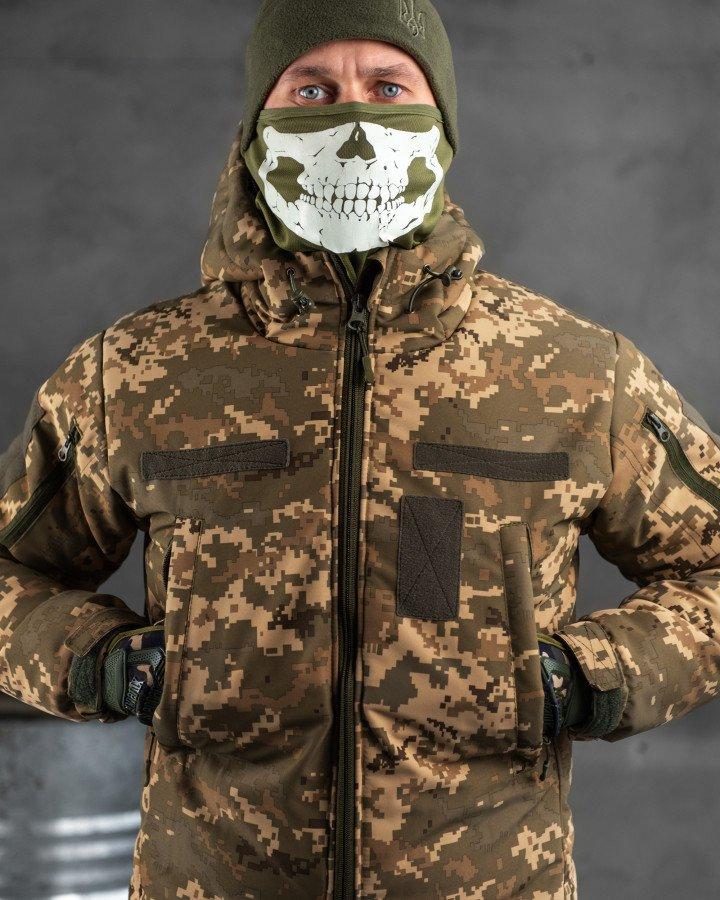 Тактическая мужская форма Octagon военный костюм на холофайбере пиксель Omni-heat arn - фото 10 - id-p2058534264