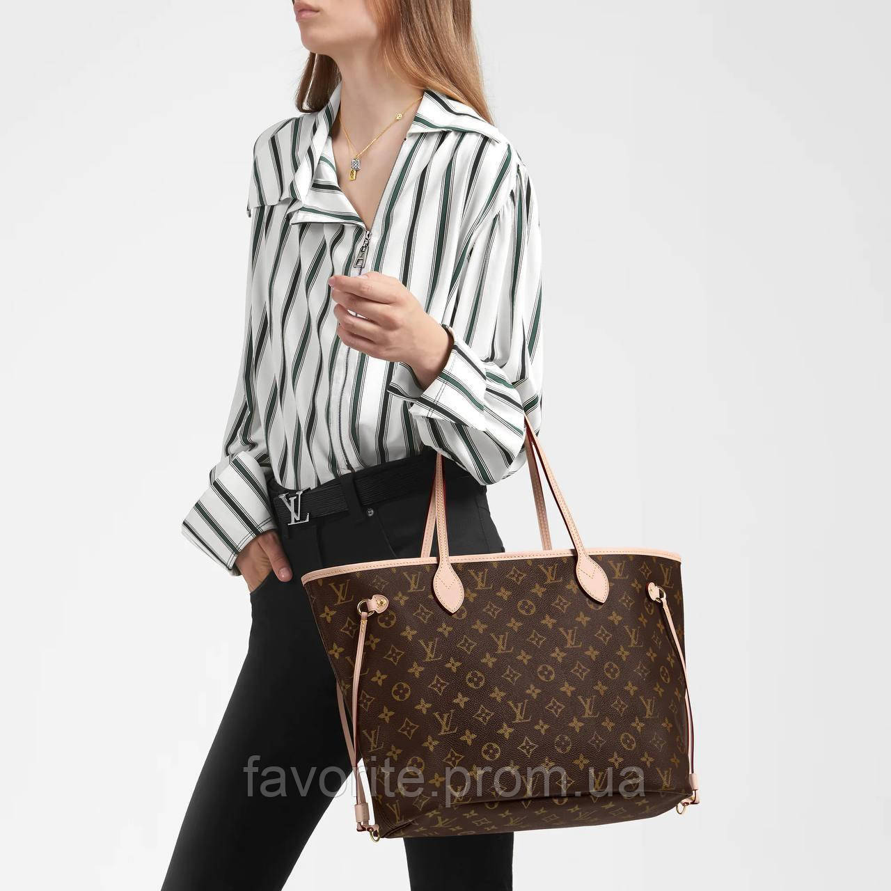 Популярная сумка Louis Vuitton Neverfull 32 cм - фото 1 - id-p2058529161