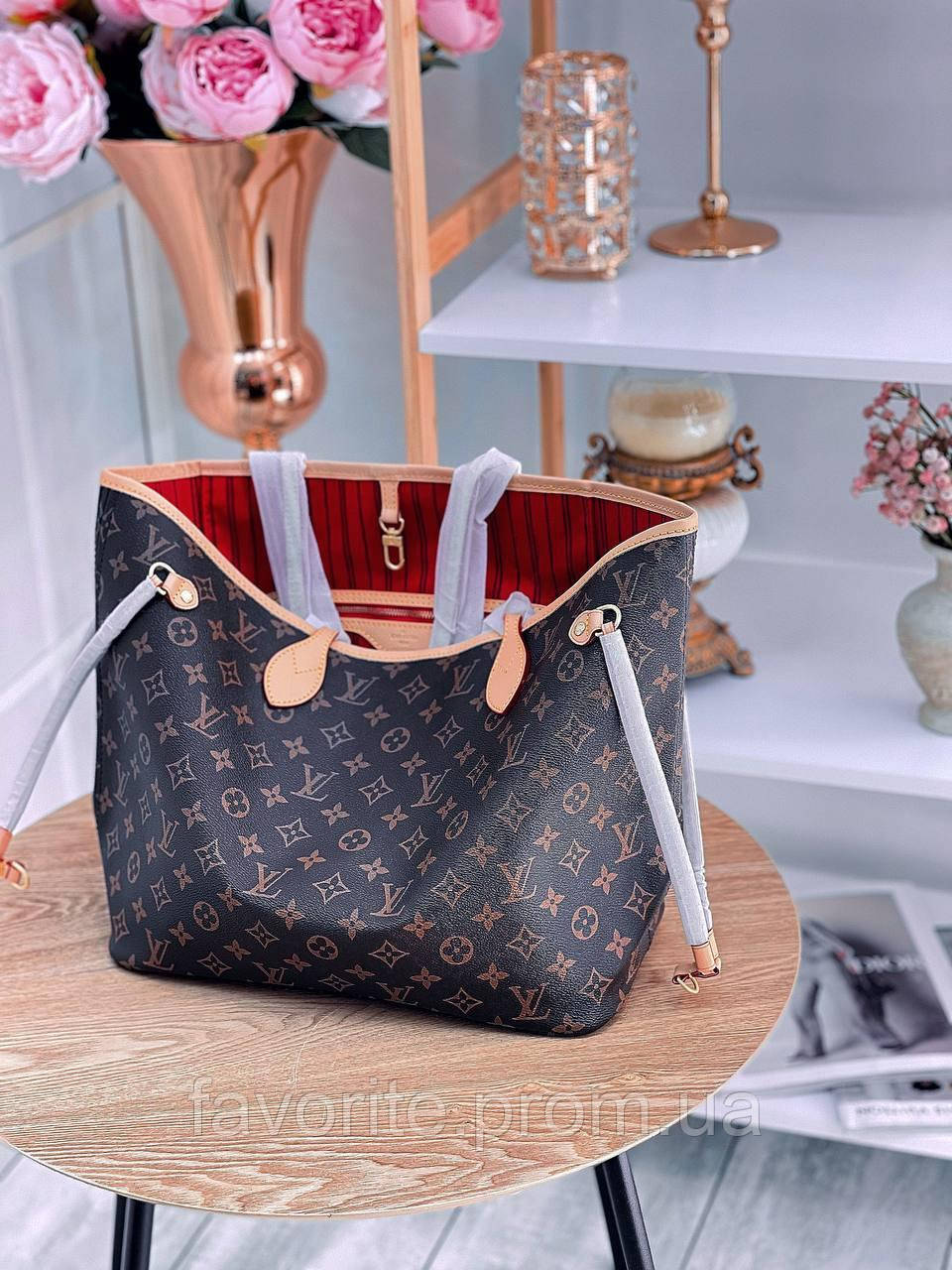 Популярная сумка Louis Vuitton Neverfull 32 cм - фото 4 - id-p2058529161