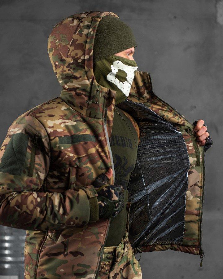 Тактическая мужская форма Octagon военный костюм на холофайбере мультикам Omni-heat arn - фото 10 - id-p2058534281
