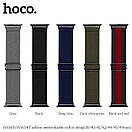 Ремешок Apple Watch Hoco iWatch WA04 Fashion elastic nylon 42-49mm, Black (786579), фото 6