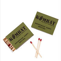 Спички водозащитные KOMBAT UK Waterproof matches Упаковка из 4 коробок