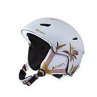 Шлем горнолыжный Cairn Profil white leaf