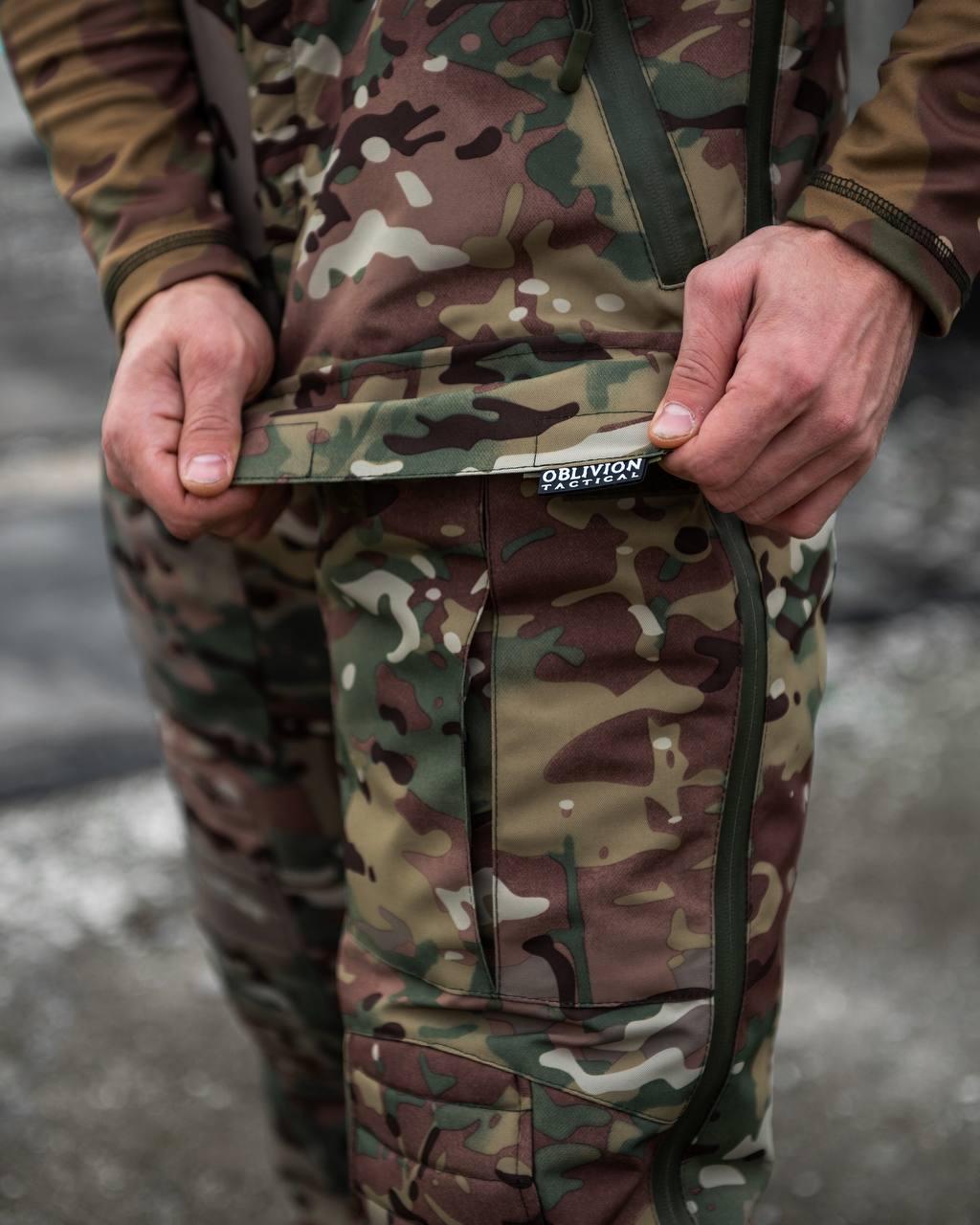 Армейская зимняя форма Oblivion STELS штурмовой утепленный костюм для ВСУ водонепроницаемый мультикам arn - фото 4 - id-p2058534325