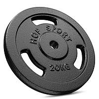 Сет из металлических дисков Hop-Sport Strong 2x20 кг p