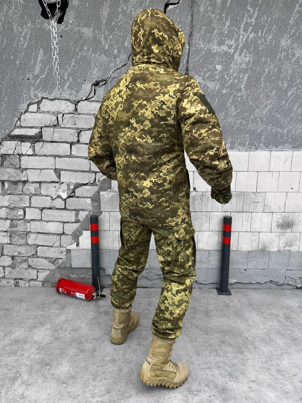 Штурмовой военный костюм Mysterious 5в1 камуфляжная форма 5в1 пиксель полевая форма на флисе arn - фото 9 - id-p2058534415