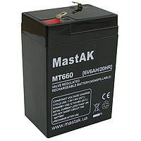 Аккумуляторная батарея Mastak MT 660 6 В 6 А*ч