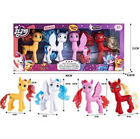 Игровой набор Пони My Little Pony (4 штуки, в коробке) XQ 9933 A