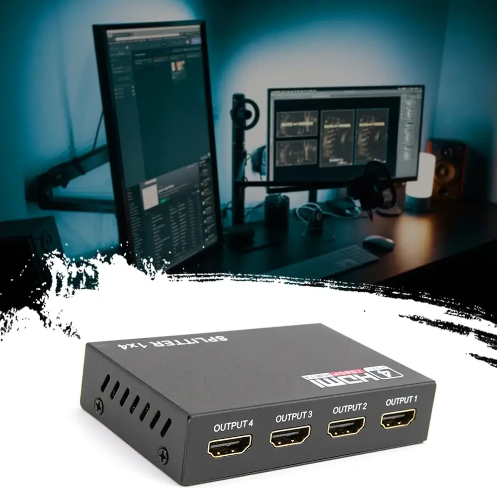 Коммутатор HDMI 1*4 Splitter 4K2K - фото 7 - id-p2058556066