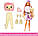 Лялька Барбі Сюрприз у костюмі Левиці Barbie Cutie Reveal Doll & Accessories Lion Plush Costume HKR06, фото 4