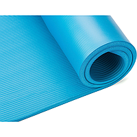 Коврик (мат) для фитнеса и йоги Gymtek NBR 1,5см голубой p
