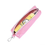 Шкільний рюкзак ортопедичний з пеналом для дівчинки 1 2 3 клас 7-8-9 років, портфель в шоклу пудра (світло-рожевий), фото 9