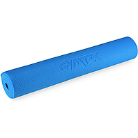 Коврик (мат) для фитнеса и йоги Gymtek 0,4см синий p