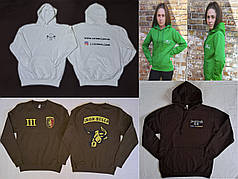 Худі з логотипом, толстовки з друком