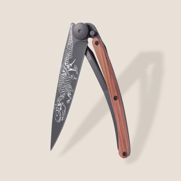 Ніж складний з тату DEEJO 37G Coral Wood / T-REX (1GB000165)