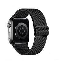 Ремешок Apple Watch Hoco iWatch WA04 Fashion elastic nylon 42-49mm, Black (786579)