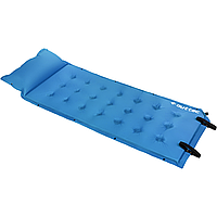 Самонадувающийся коврик Outtec с подушкой голубой p