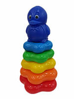 Детская пирамидка №4 Colorplast 1-082, World-of-Toys