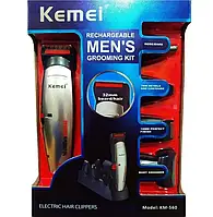 Машинка для стрижки Kemei LFQ KM 560 волос и бороды аккумуляторная беспроводная триммер p