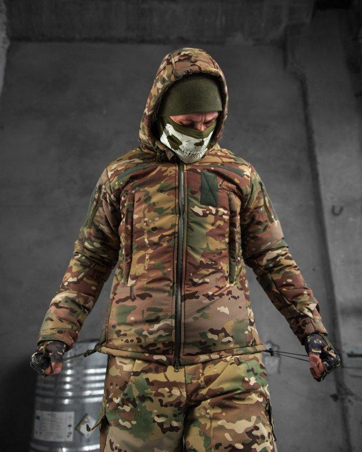Мужской военный костюм Octagon штурмовая утепленная форма мультикам на холофайбере для военных arn - фото 8 - id-p2058534770