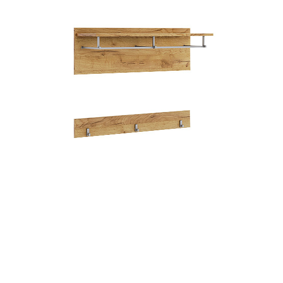 Настінна вішалка для верхнього одягу в передпокій, коридор 80 см Луна Миро-Марк, фото 1