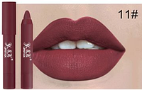 АКЦІЯ!!! Матова водостійка помада - олівець для губ Waterproof Matte Misty Lipstick Lasting Crayon тон 11