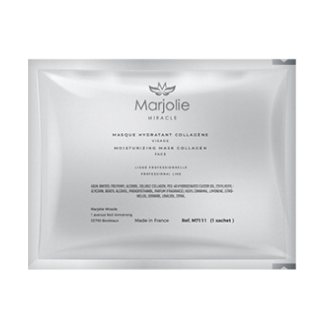 Marjolie Біоцелюлозна маска зволожувальна (Anti-Age) з колагеном Moisturizing Mask Collagen, 1 саше, фото 1