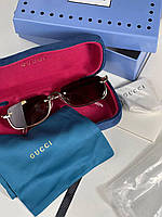 Солнцезащитные очки Gucci LUX серебро